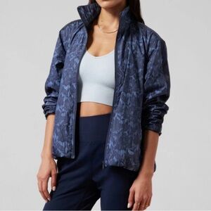 Athleta Sightseer Lace Jacket Windbreaker